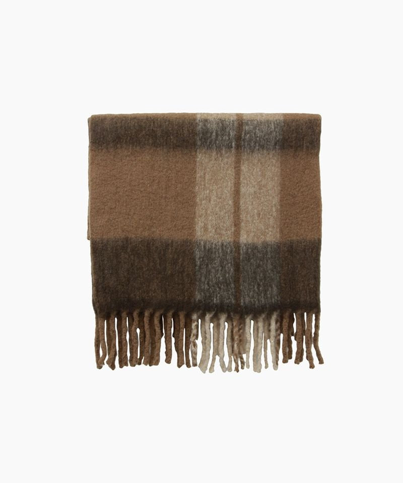 Canopy Plaid Tassel Throw - Pure Apotheca