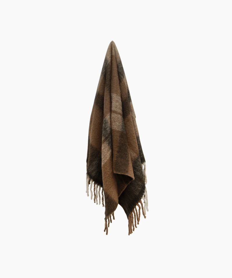 Canopy Plaid Tassel Throw - Pure Apotheca