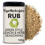 Cape Herb & Spice Rub Greek Style Lemon & Herb Seasoning 100g - Pure Apotheca