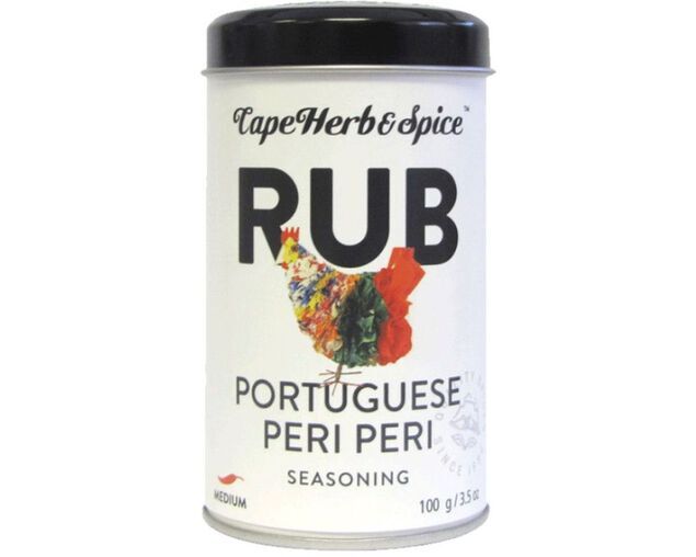 Cape Herb & Spice Rub Portuguese Peri Peri Seasoning 100g - Pure Apotheca