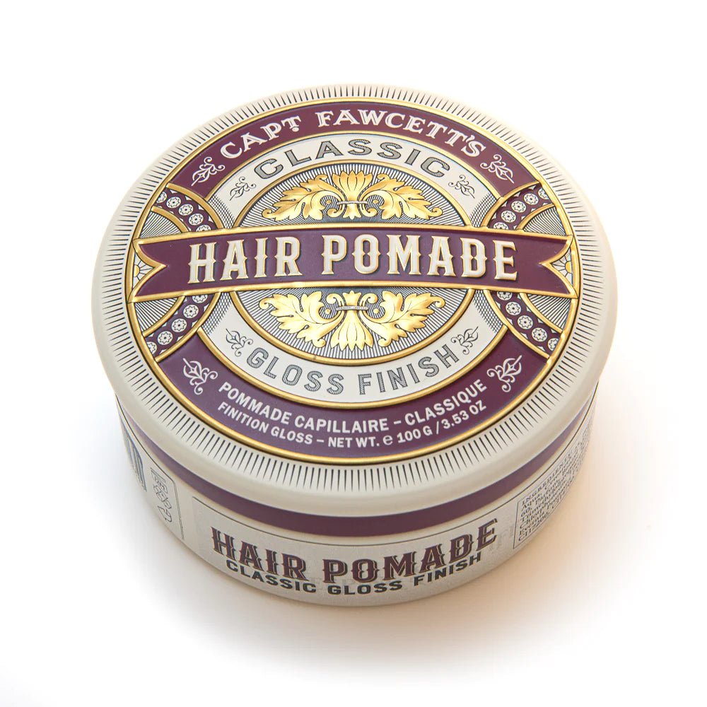 Captain Fawcett’s Classic Hair Pomade Gloss Finish 100g - Pure Apotheca