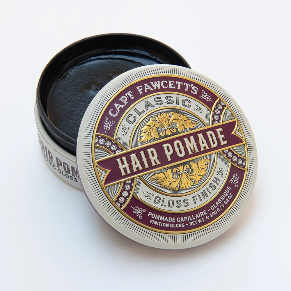 Captain Fawcett’s Classic Hair Pomade Gloss Finish 100g - Pure Apotheca
