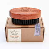 Captain Fawcett’s Wild Boar Bristle Beard Brush - Pure Apotheca