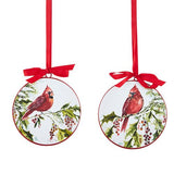 Cardinal Disc Ornament 16cm - Pure Apotheca