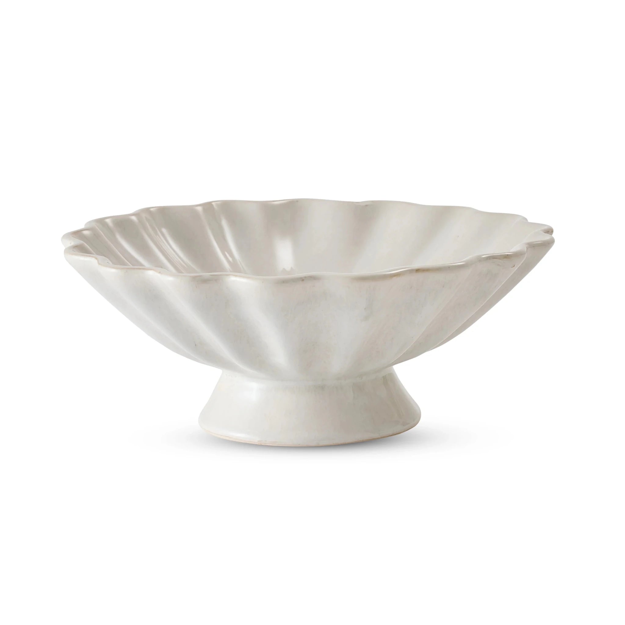 CAREY REACTIVE IVORY FOOTED BOWL - Pure Apotheca