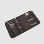 Carla Jewellery Sleeve Suedette Chocolate - Pure Apotheca