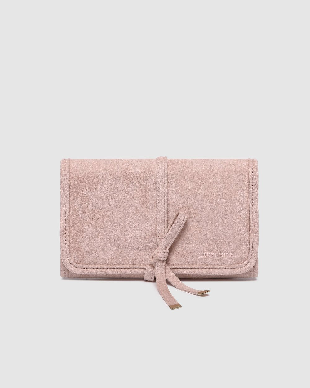 Carla Jewellery Sleeve Suedette Pale Pink - Pure Apotheca