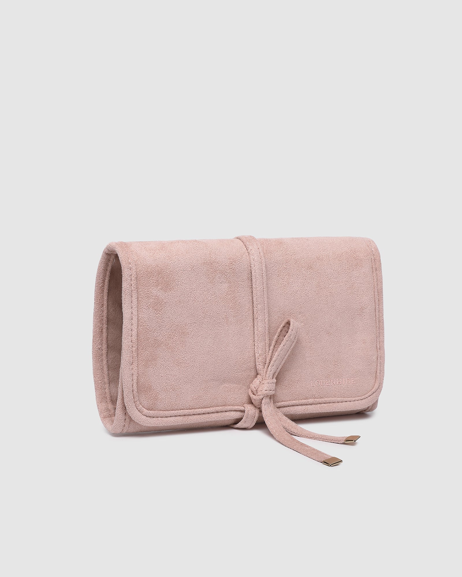 Carla Jewellery Sleeve Suedette Pale Pink - Pure Apotheca