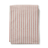 CAROL RED STRIPE TABLECLOTH 150X230CM - Pure Apotheca