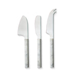 CASSIA WHITE CHEESE KNIFE SET/3 - Pure Apotheca