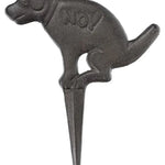 Cast Iron Dog Garden Stake - Pure Apotheca