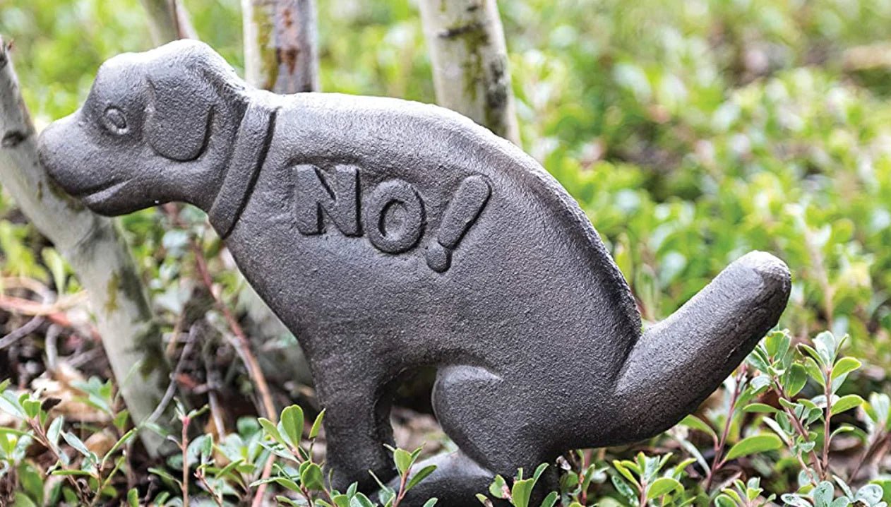 Cast Iron Dog Garden Stake - Pure Apotheca