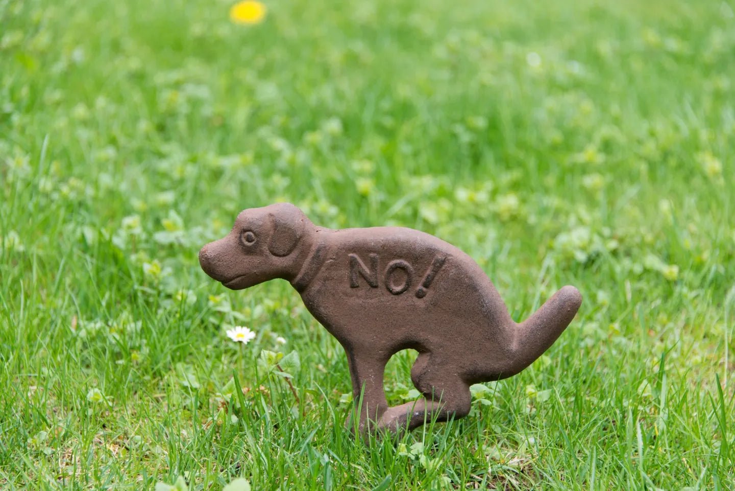 Cast Iron Dog Garden Stake - Pure Apotheca