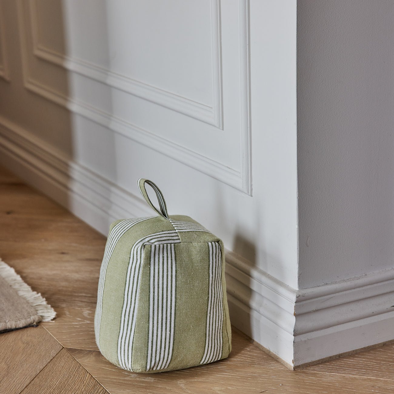 CATANIA GREEN STRIPE DOOR STOP - Pure Apotheca