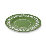 CECILE GREEN MELAMINE LARGE PLATE - Pure Apotheca