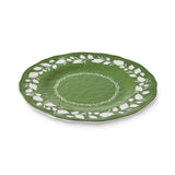 CECILE GREEN MELAMINE LARGE PLATE - Pure Apotheca
