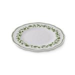 CECILE WHITE/GREEN MELAMINE SMALL PLATE - Pure Apotheca