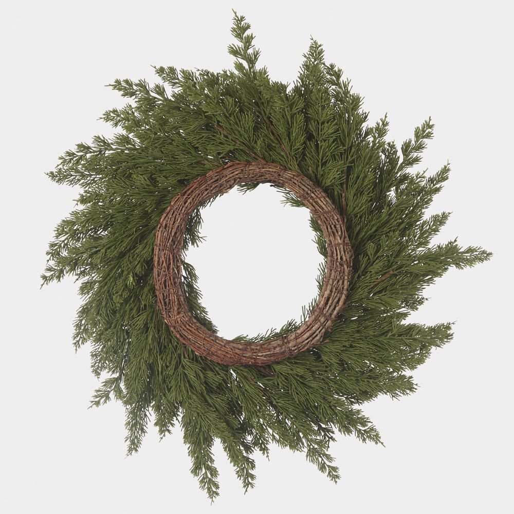 Cedar Pine Wreath 65cm - Pure Apotheca