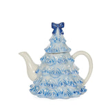 CERAMIC BLUE AND WHITE TREEPOT - Pure Apotheca
