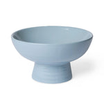 CERAMIC BLUE PEDESTAL BOWL D30XH17CM - Pure Apotheca