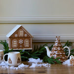 CERAMIC GINGERBREAD HOUSE COOKIE JAR - Pure Apotheca