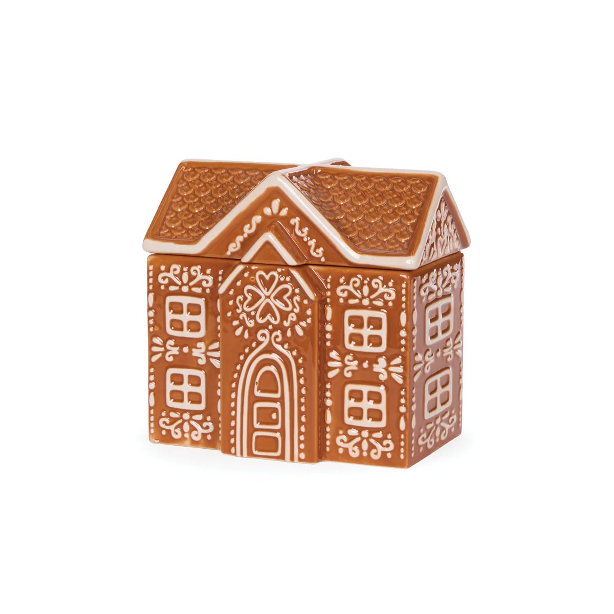 CERAMIC GINGERBREAD MANSION JAR - Pure Apotheca