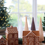 CERAMIC GINGERBREAD MANSION JAR - Pure Apotheca