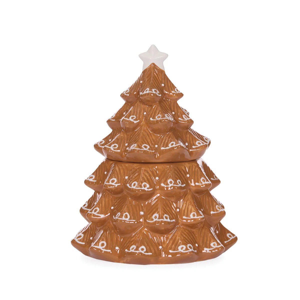 CERAMIC GINGERBREAD TREE COOKIE JAR - Pure Apotheca