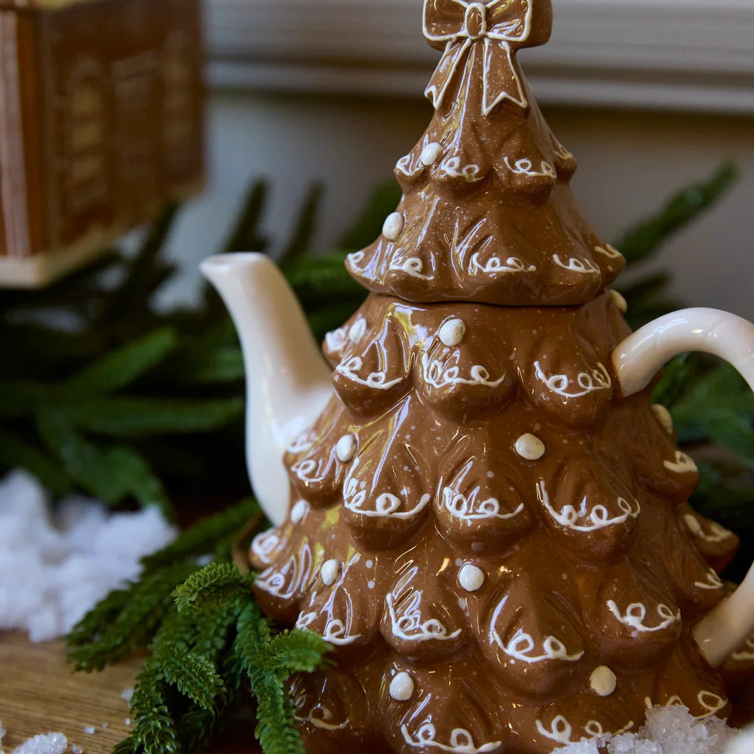 CERAMIC GINGERBREAD TREEPOT - Pure Apotheca