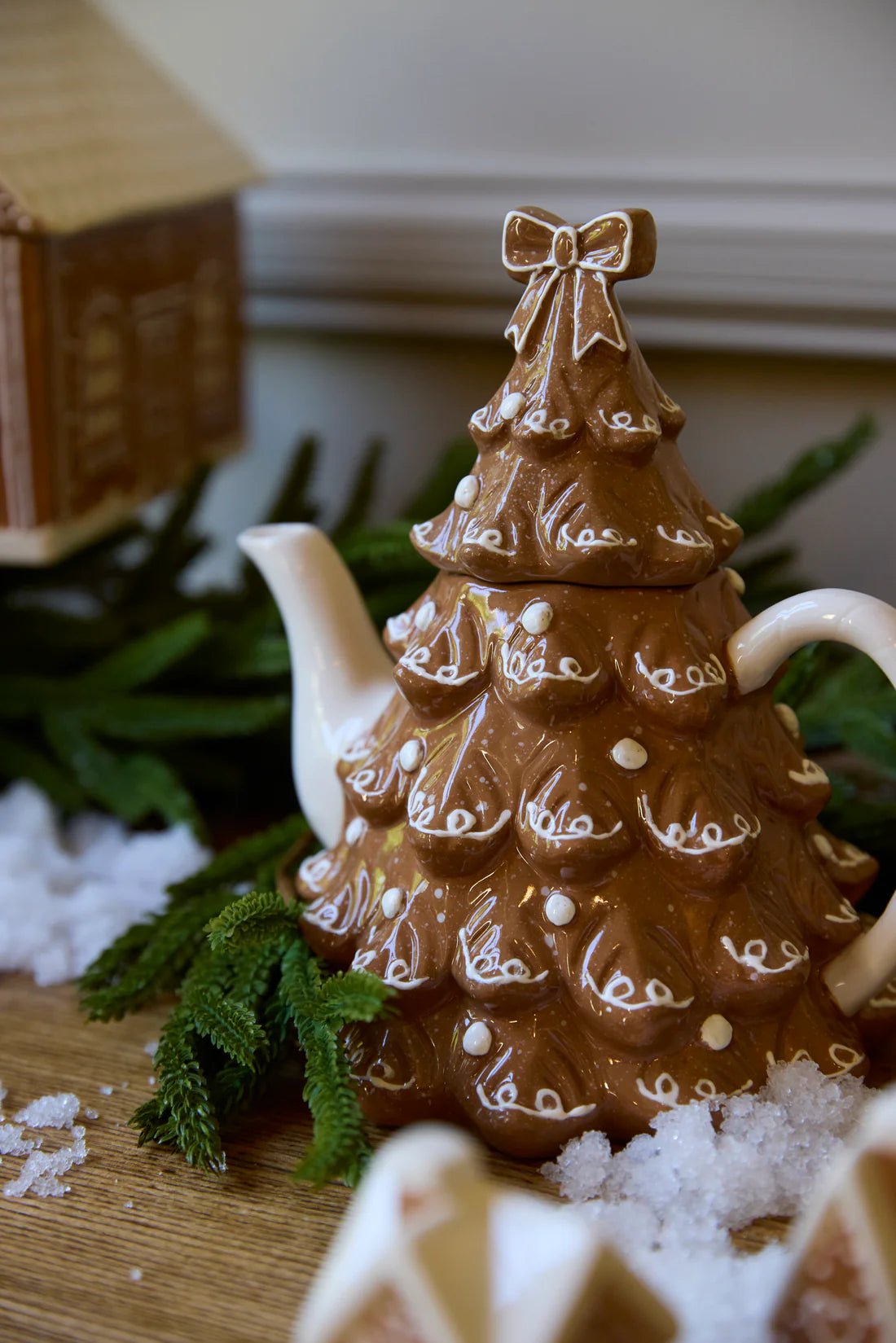 CERAMIC GINGERBREAD TREEPOT - Pure Apotheca