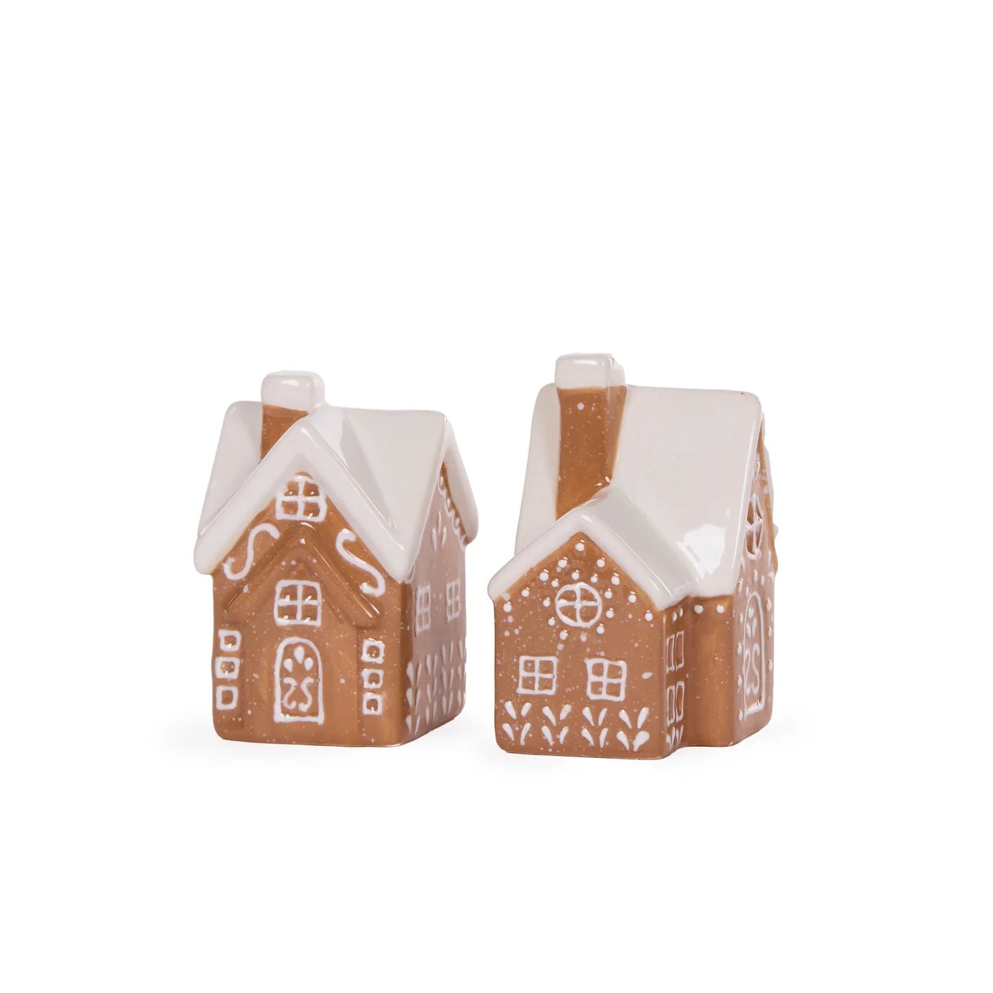 CERAMING GINGERBREAD HOUSE SALT AND PEPPER SHAKERS - Pure Apotheca