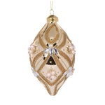 CHAMPAGNE BEADED DECO DROP BAUBLE - Pure Apotheca