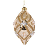CHAMPAGNE BEADED DECO DROP BAUBLE - Pure Apotheca
