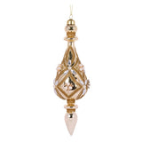 CHAMPAGNE BEADED DECO DROP FINIAL - Pure Apotheca