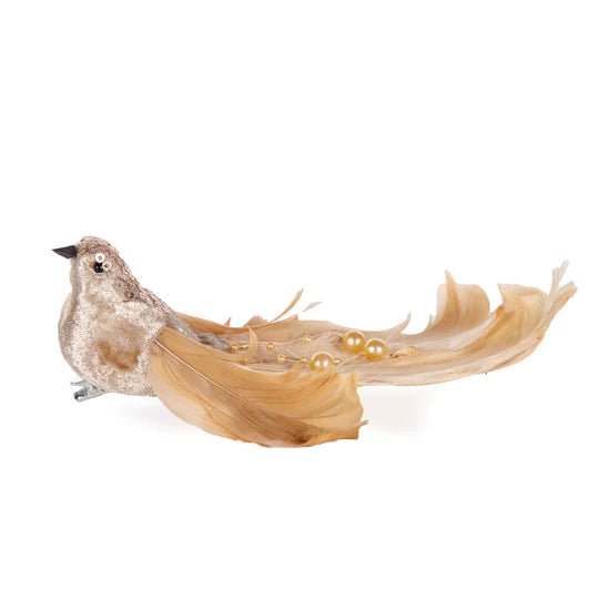 CHAMPAGNE CURL TAIL CLIP BIRD - Pure Apotheca