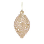 CHAMPAGNE ENCRUSTED PEARL DROP BAUBLE - Pure Apotheca