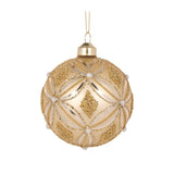 CHAMPAGNE FROSTED DECO BAUBLE - Pure Apotheca