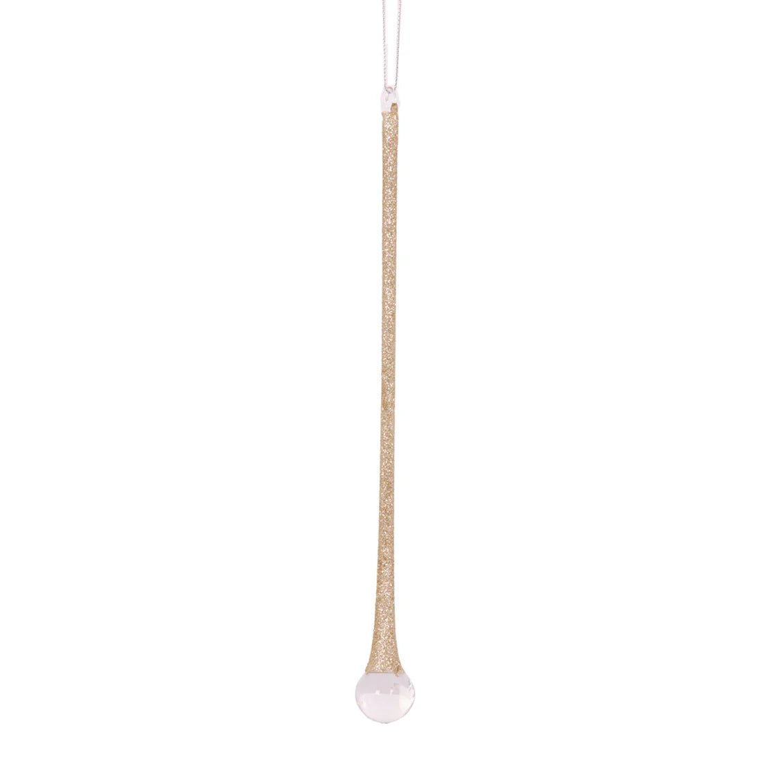 CHAMPAGNE GLITTERED TEARDROP - Pure Apotheca