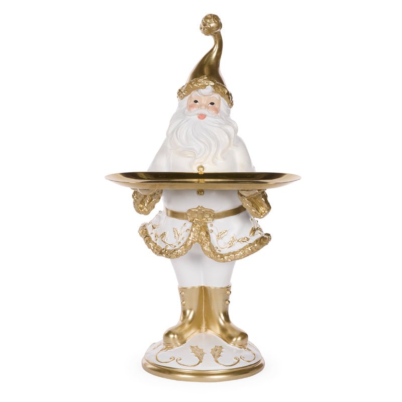 CHAMPAGNE HOLLY LEAF SERVING SANTA - Pure Apotheca