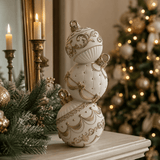 Champagne Ivory Bauble Ball Stack 61cm - Pure Apotheca