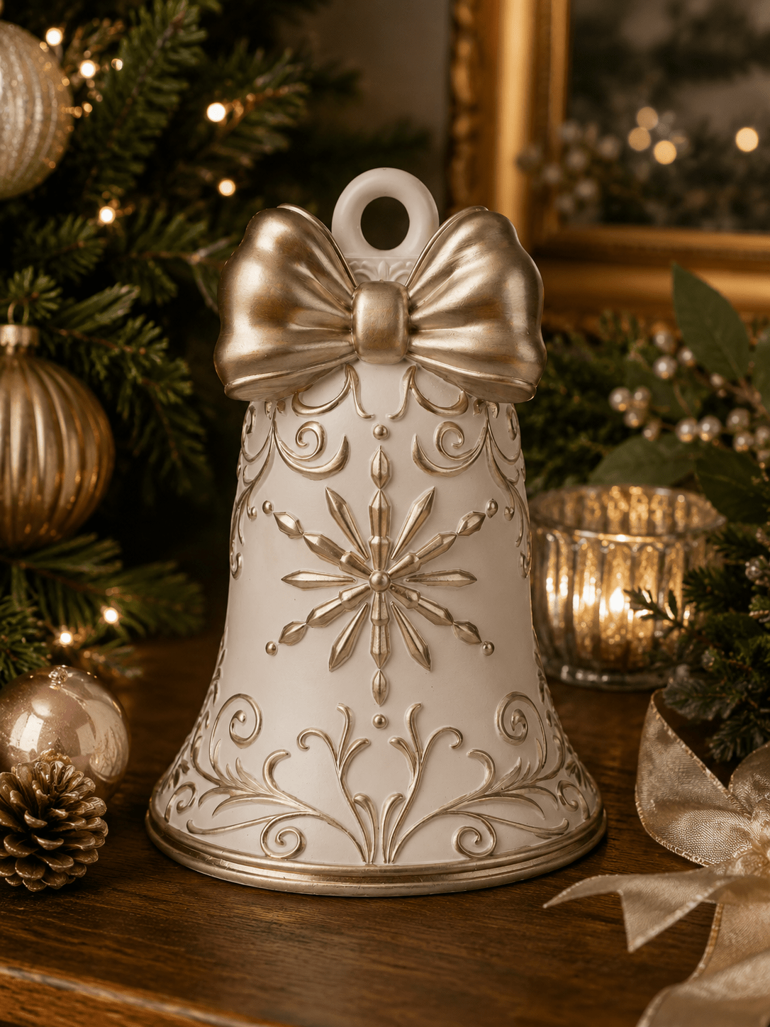 Champagne Ivory Bell 20cm - Pure Apotheca
