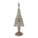 Champagne Ivory Christmas Tree 37cm - Pure Apotheca