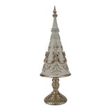 Champagne Ivory Christmas Tree 37cm - Pure Apotheca