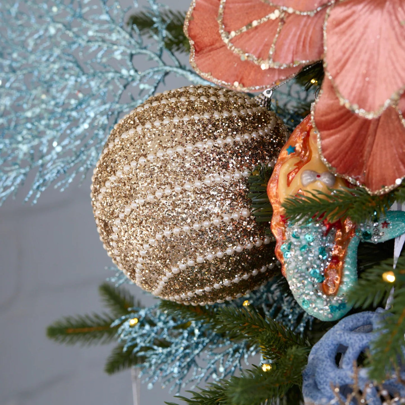 CHAMPAGNE PEARL SWIRL BAUBLE - Pure Apotheca
