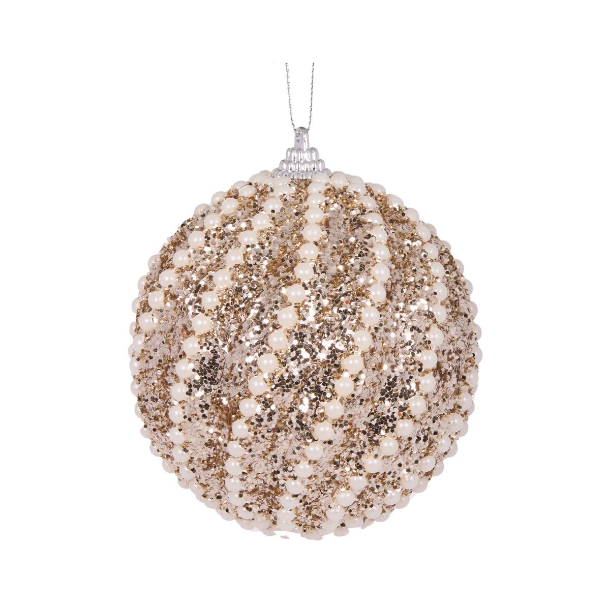 CHAMPAGNE PEARL SWIRL BAUBLE - Pure Apotheca