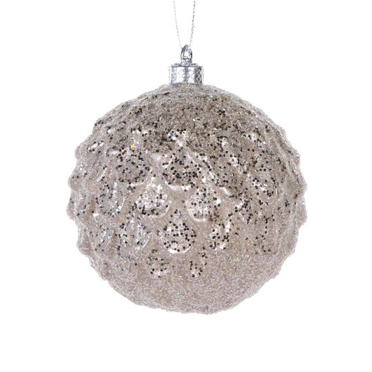 CHAMPAGNE SCALLOPED BAUBLE - Pure Apotheca