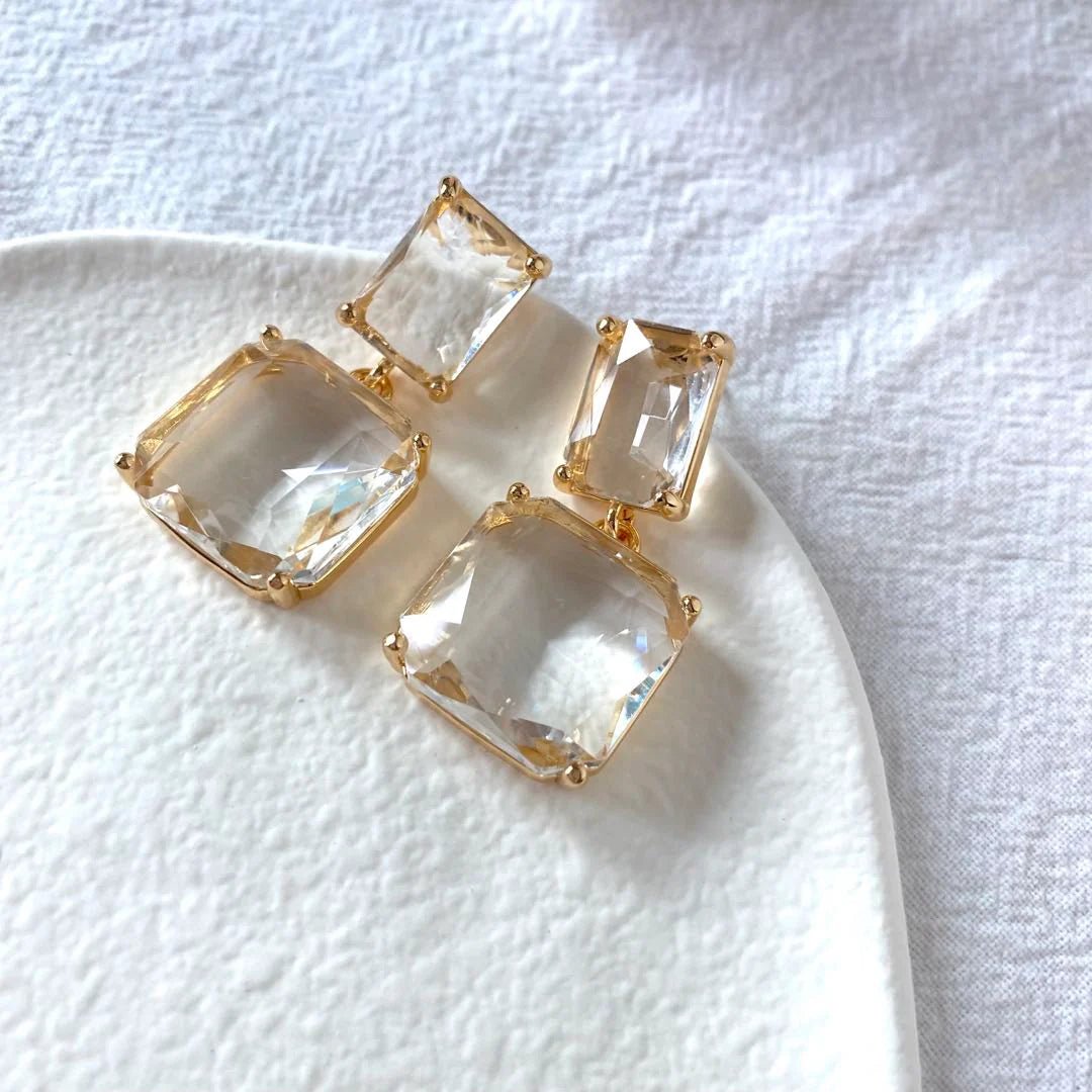 Chantelle Crystal Studs - Pure Apotheca