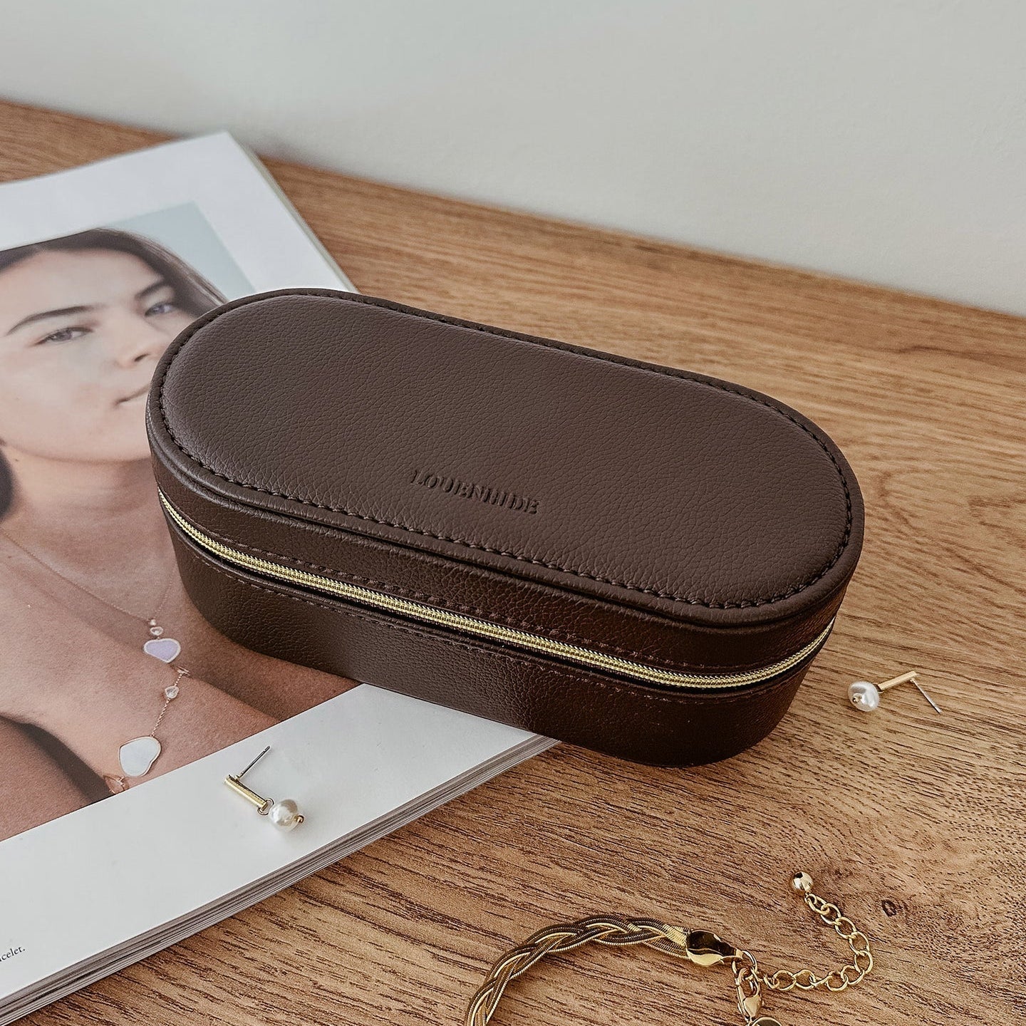 Charlee Jewellery Box Chocolate - Pure Apotheca