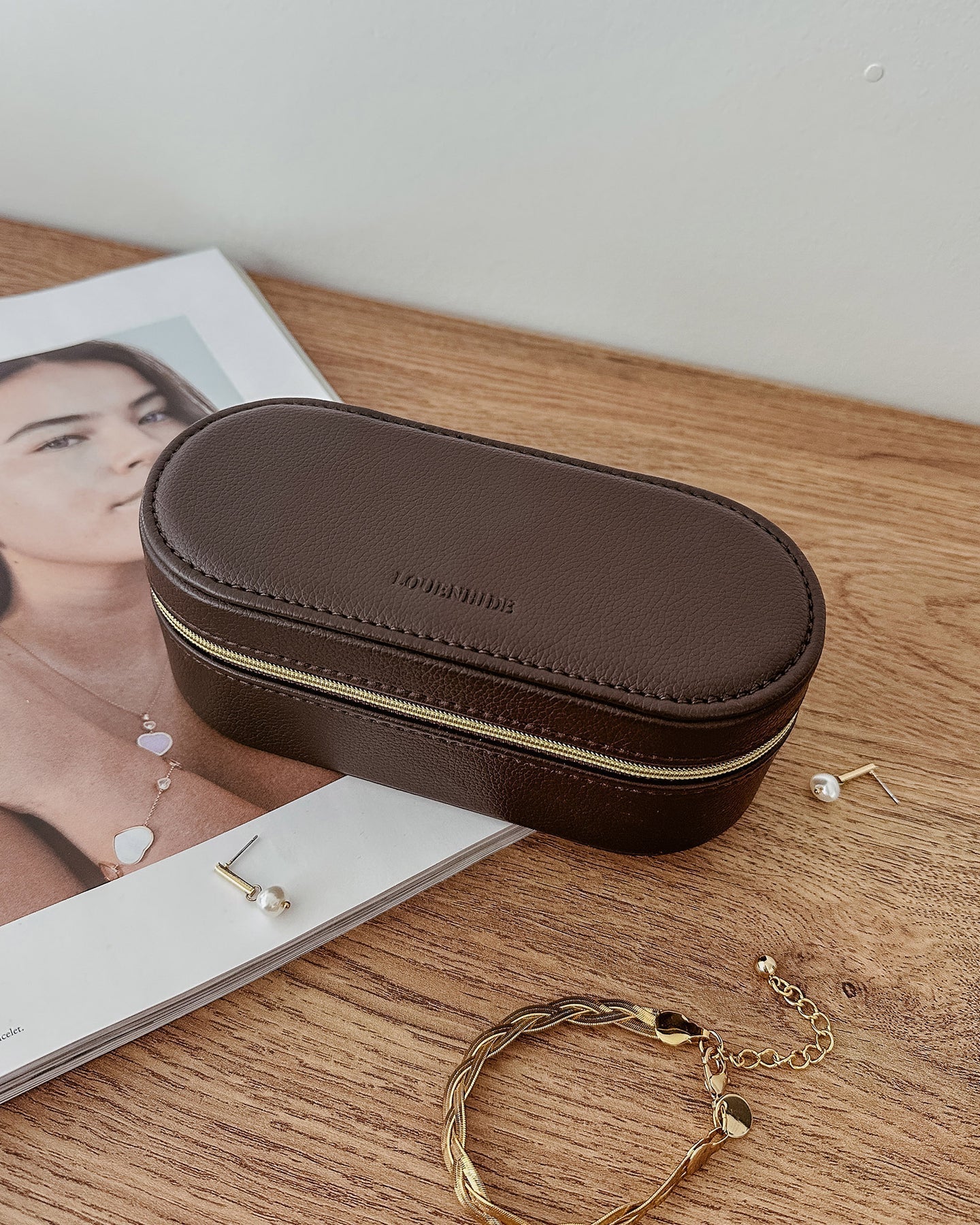 Charlee Jewellery Box Chocolate - Pure Apotheca
