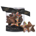 Charlotte Piper Dark Chocolate Stars with Sprinkles 90g - Pure Apotheca